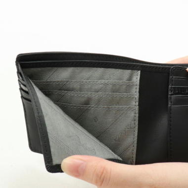 kw様 ２つ折り財布　黒 Dakota BLACK LABEL ダコタブラックレーベル ワキシー 二つ折り