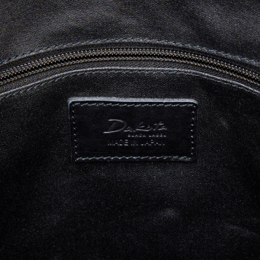 ダコタ　ブラックレザー トートバッグ エンボスロゴ Dakota BLACK LABEL 最大50%☆9/5限定 ダコタブラックレーベル